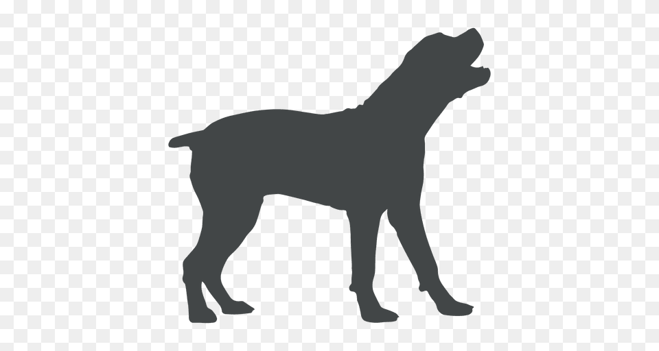 Dog Silhouette Howling, Animal, Canine, Mammal, Pet Free Transparent Png