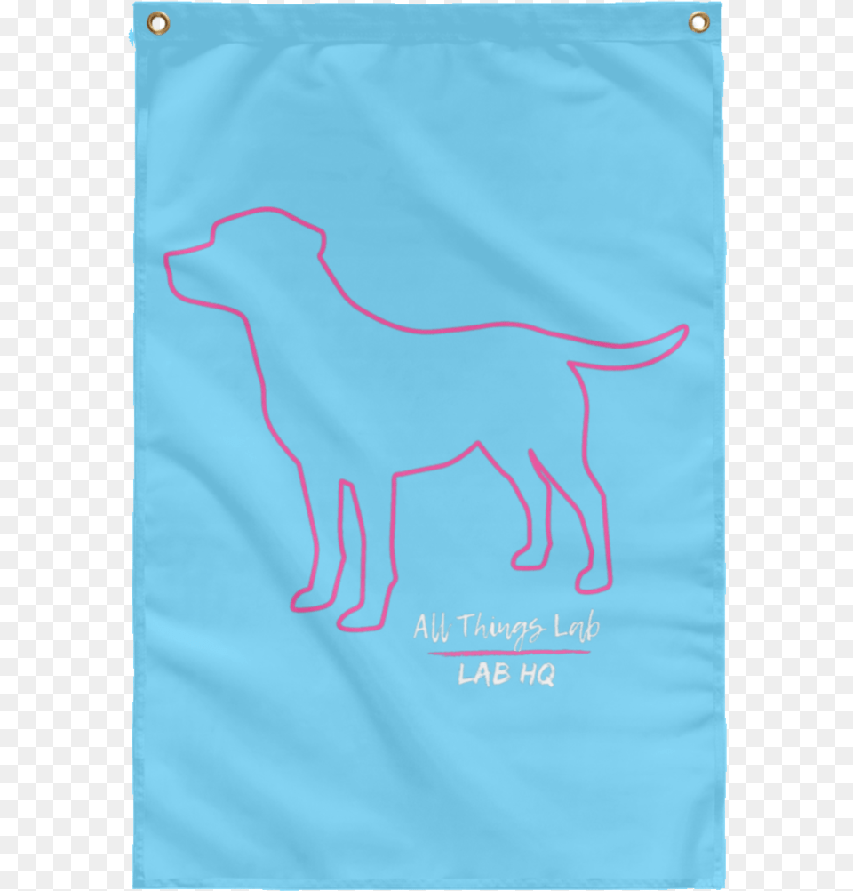 Dog Silhouette Pink Subwf Sublimated Wall Flag Weimaraner, Animal, Deer, Mammal, Wildlife Free Png