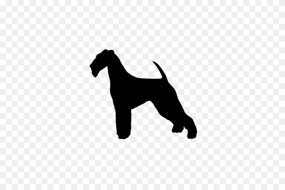 Dog Silhouettes, Gray Free Png