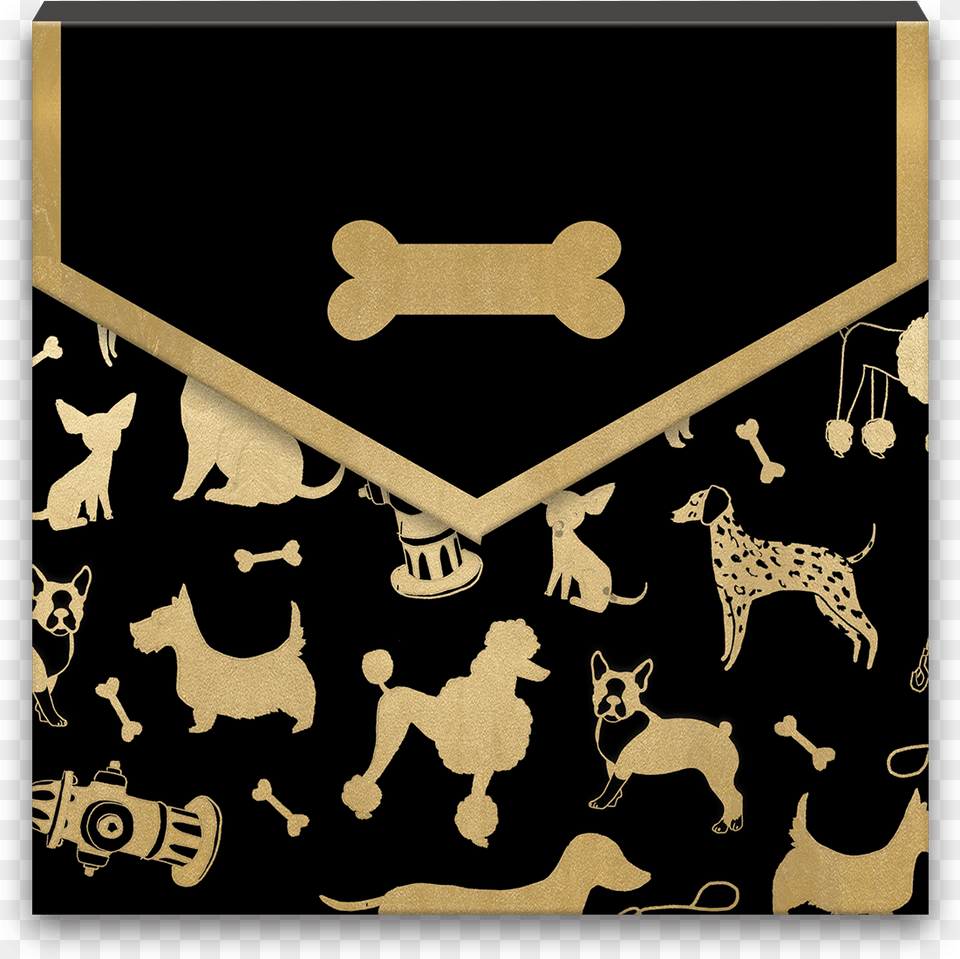 Dog Silhouettes Die Cut Sticky Pad Portfolio Gartner Studios Sticky Notes, Home Decor, Mammal, Animal, Canine Free Png Download