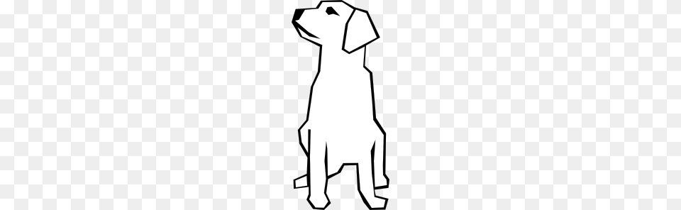 Dog Simple Drawing Clip Art Cutepics, Stencil, Ammunition, Animal, Canine Free Png Download