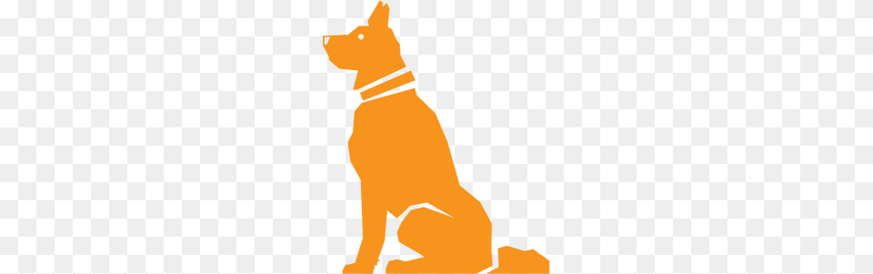 Dog Sitting Icon Orange, Baby, Person, Animal, Pet Free Transparent Png