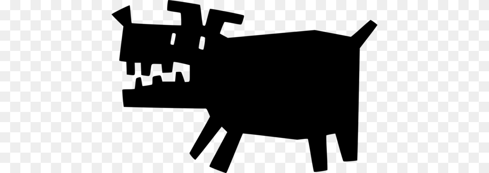 Dog Snout Cartoon Head Cattle, Gray Free Transparent Png