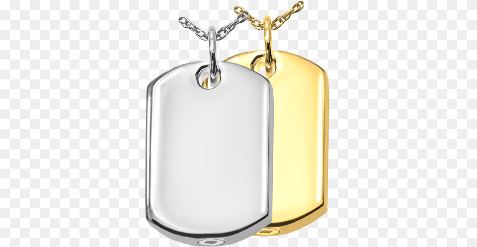 Dog Tag Cremation Pendant Gold Dog Tag Cremation Necklace, Accessories Free Transparent Png