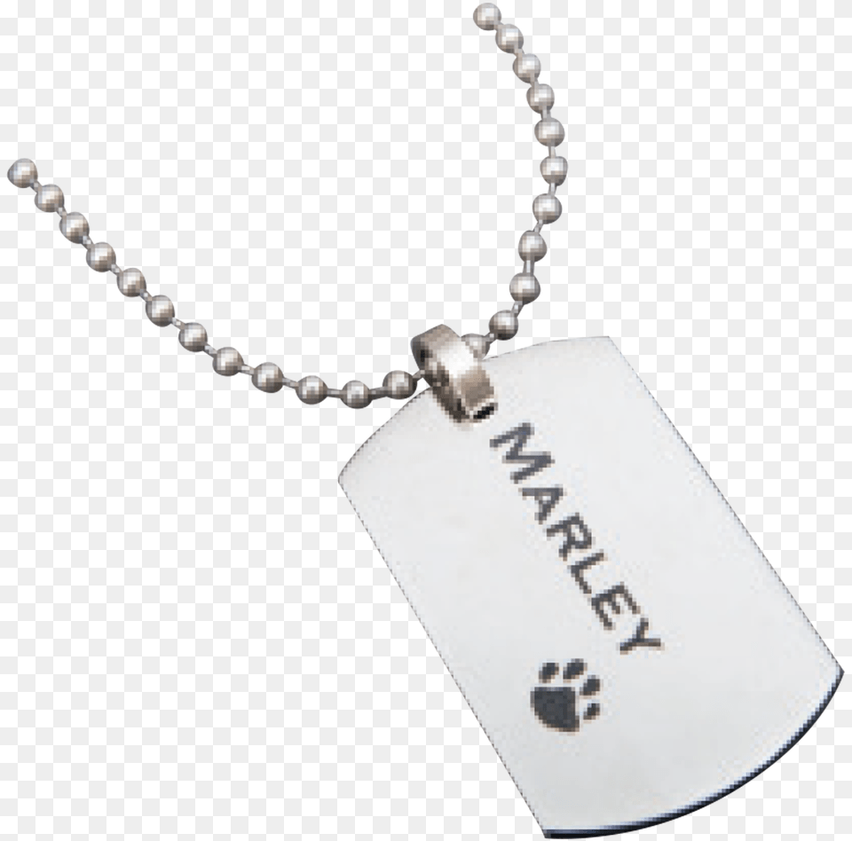 Dog Tag Necklace Mm Ball Chain, Accessories, Jewelry, Pendant Png
