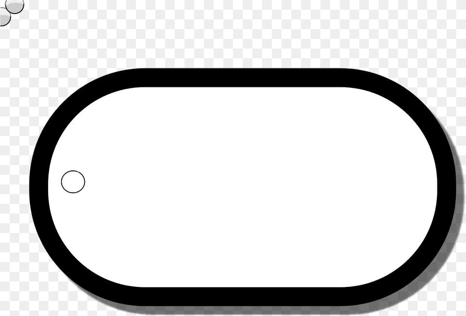 Dog Tag Simple Clip Art Solid, Oval, Astronomy, Outdoors, Night Png Image