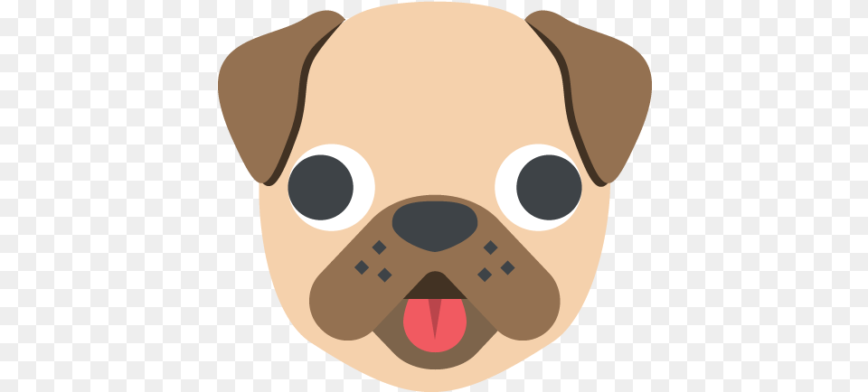 Dog Toy Puppy Love Pug Clipart Emoji Pug, Snout, Clothing, Hardhat, Helmet Free Png