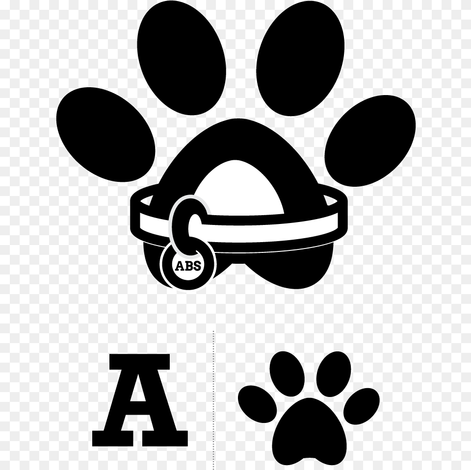 Dog Training Logo By Design Co Barker Paws Training Services, Stencil, Electronics Free Transparent Png