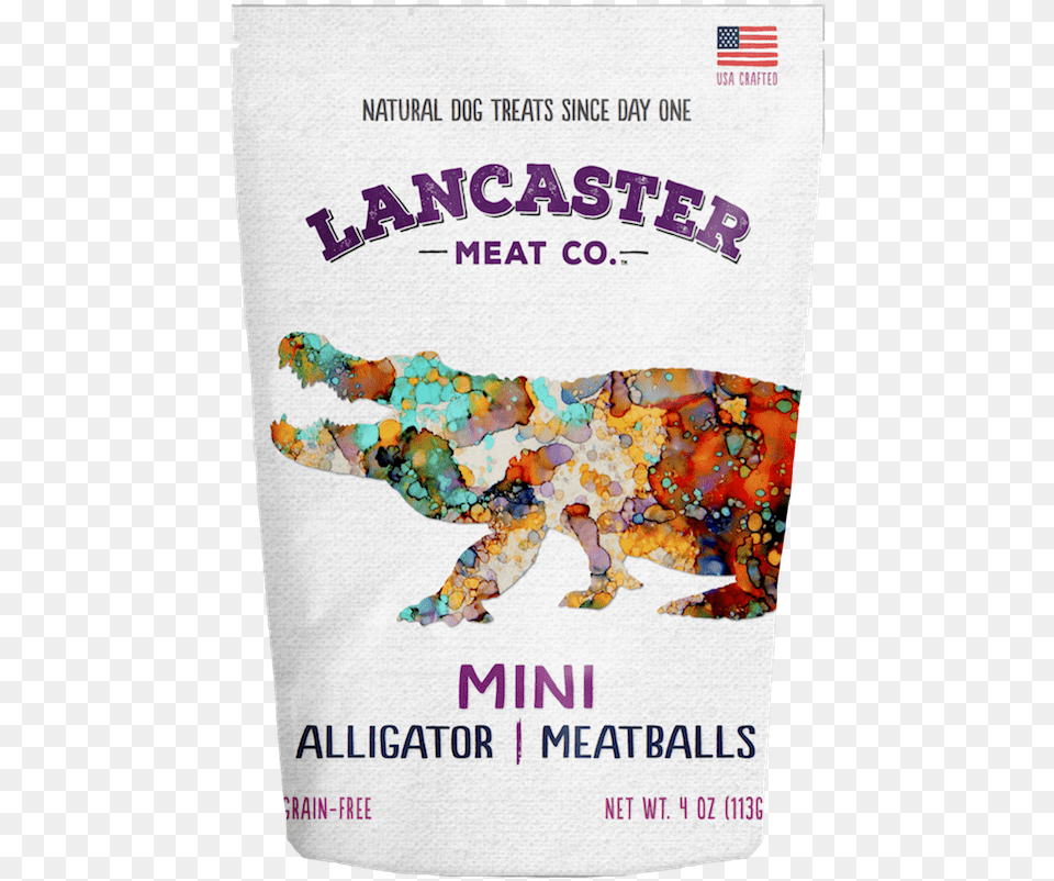 Dog Treats By Lancaster Meat Co Lancaster Alligator Meatballs, Advertisement, Poster, Baby, Person Free Png Download
