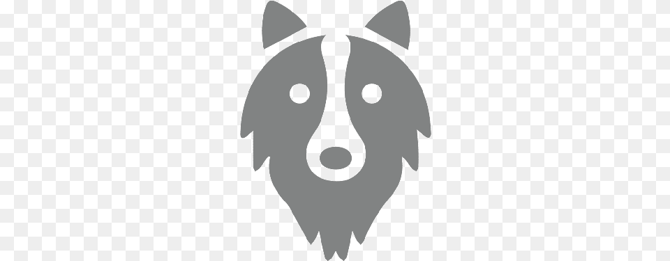 Dog Vector Icon Bordercollie, Stencil, Baby, Person, Animal Png