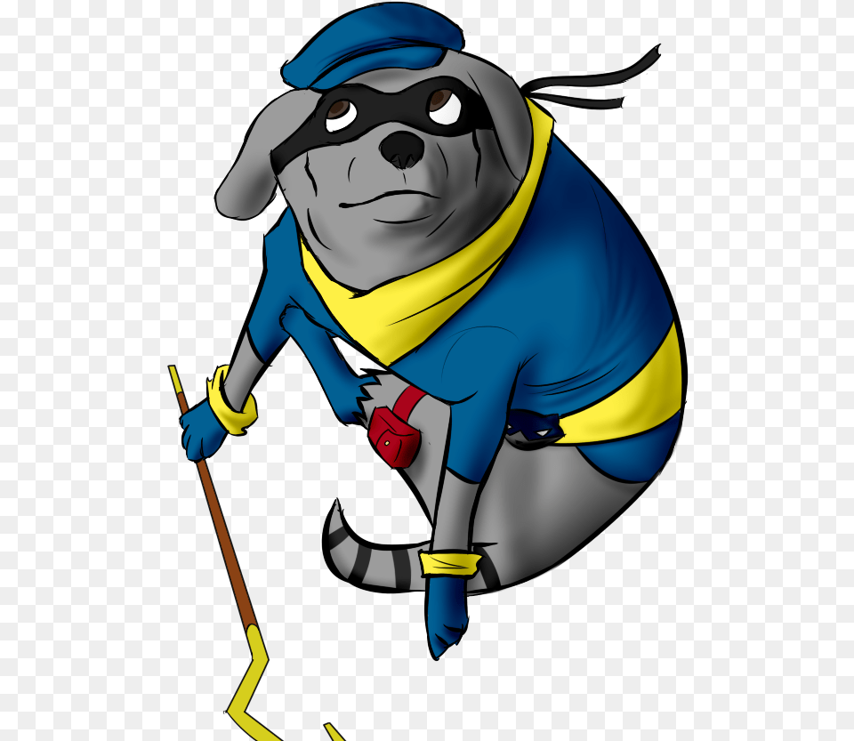 Dog Vertebrate Dog Like Mammal Dog Vertebrate Fictional Sly Cooper, Baby, Person, Cleaning, Face Png Image