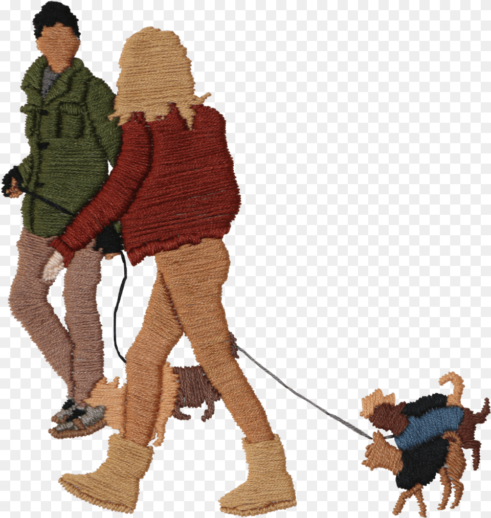 Dog Walking, Person, Adult, Male, Man Free Transparent Png