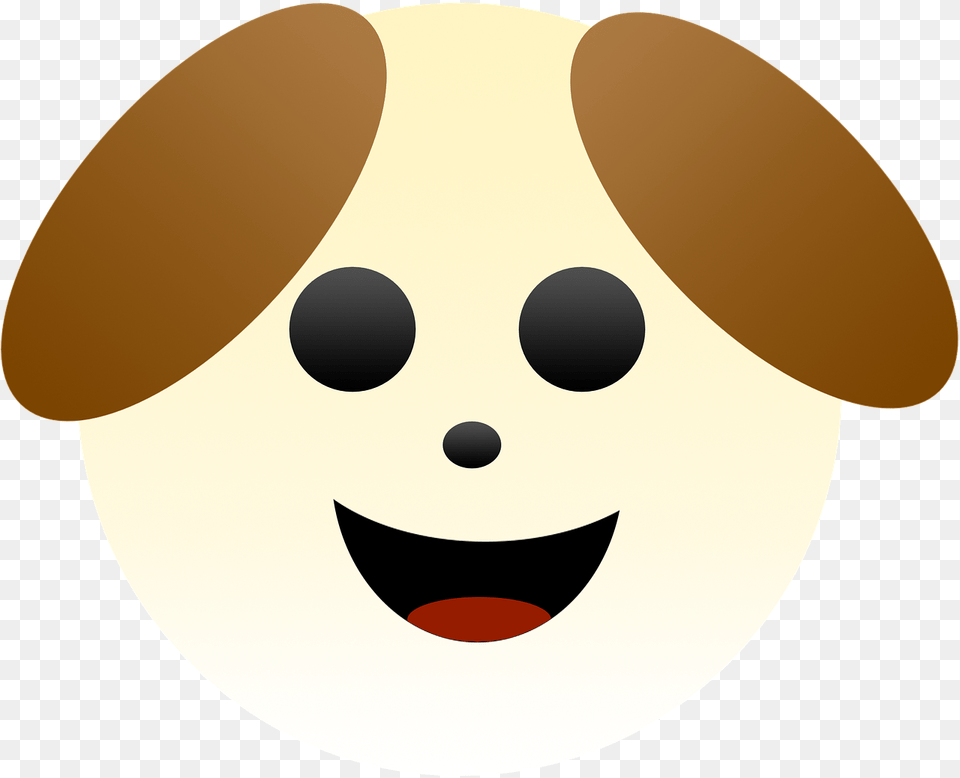 Dog White Beige Black Brown Animal Pet Cute Cute Dog Face Clipart Black And White, Performer, Person, Astronomy, Moon Free Transparent Png