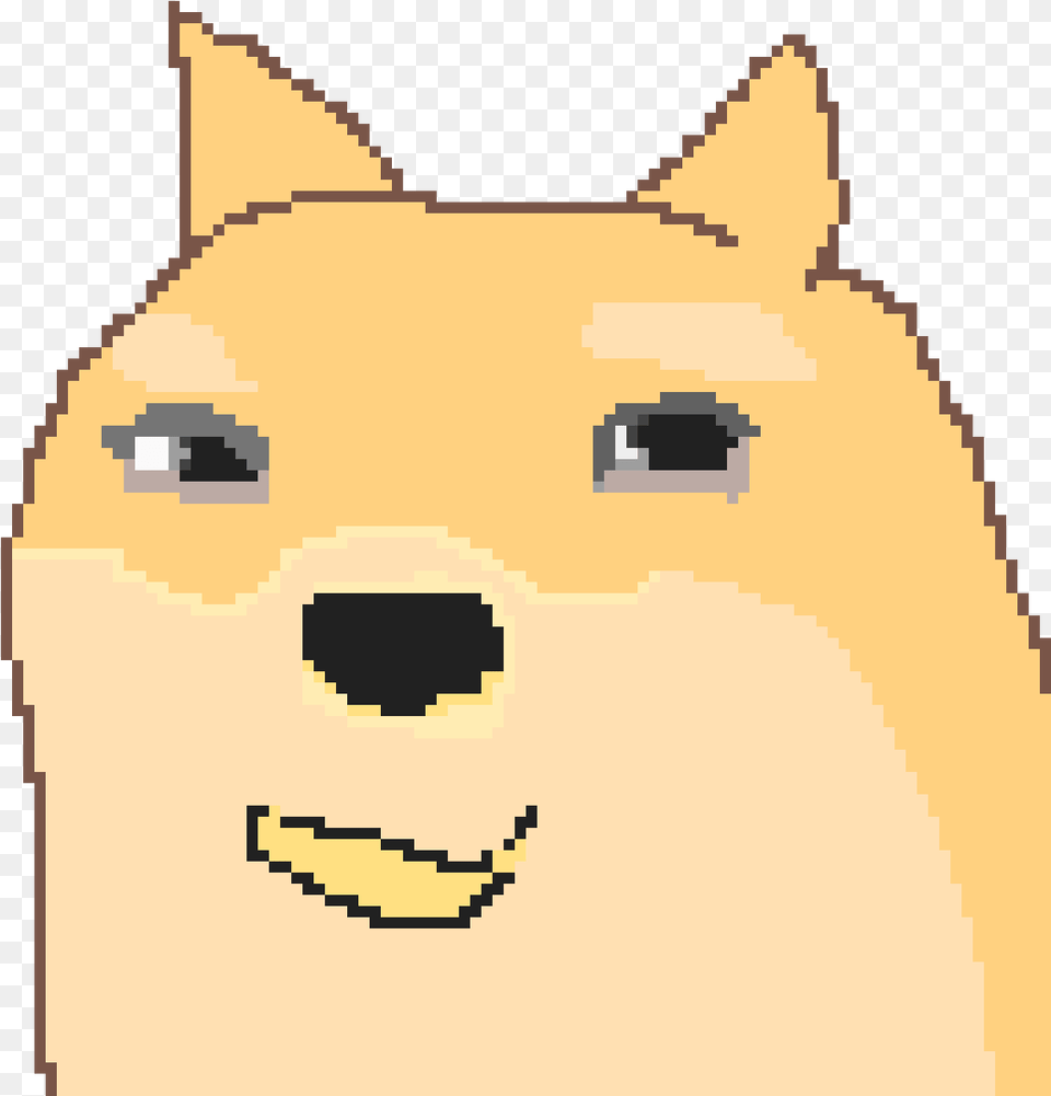 Doge Cartoon, Baby, Person, Face, Head Png Image