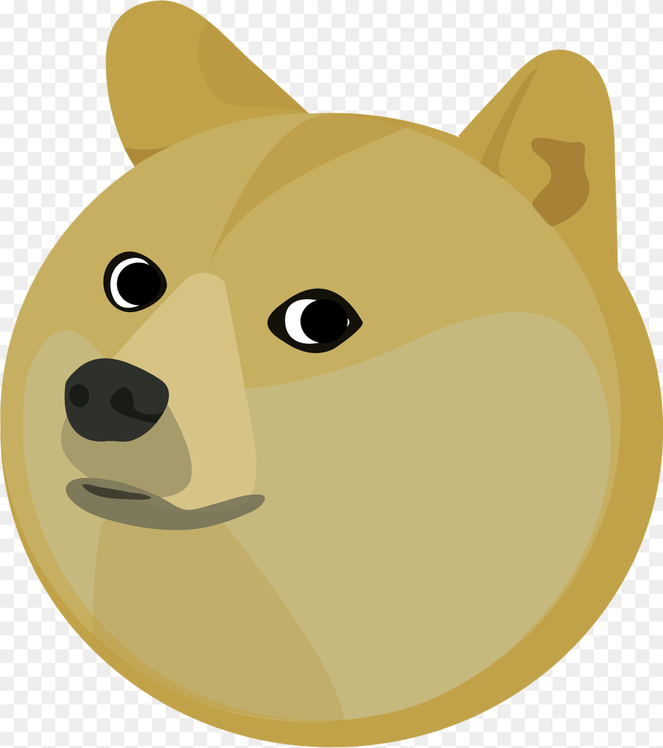 Doge Head Illustration, Animal, Pet, Bear, Mammal Free Png Download