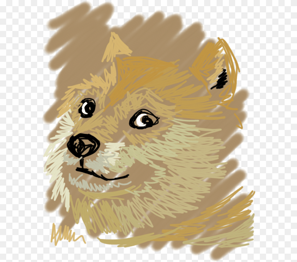 Doge Illustration, Animal, Baby, Lion, Mammal Free Png