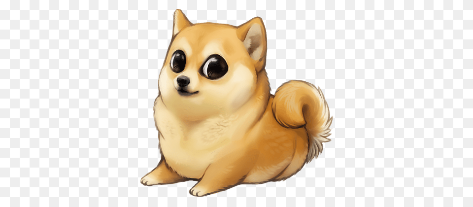 Doge Chibi Doge, Animal, Canine, Dog, Mammal Free Transparent Png