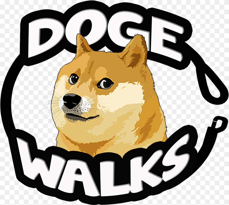 Doge Walks Logostyle Max Height Shiba Inu, Snout, Animal, Cat, Mammal Free Png