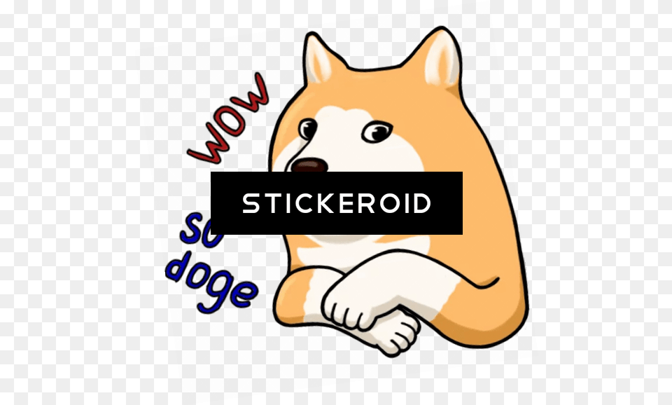 Doge Wow Meme Queen Of The Day Sticker Transparent Film Posters Of The 90s, Animal, Canine, Dog, Husky Free Png Download