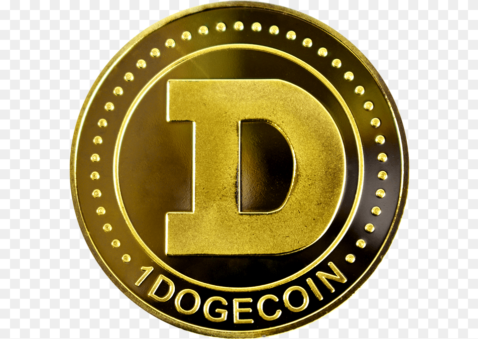 Dogecoin Collectoru0027s Coin Gold Slim Pizza Beeria, Money Free Transparent Png