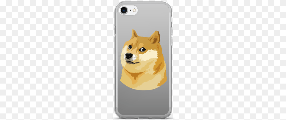 Dogecoin Doge Logo Gradient Silver Phone Case For Samsung Christmas Doge Santa Doge Christmas Dog All Over Print, Electronics, Mobile Phone, Animal, Cat Png Image