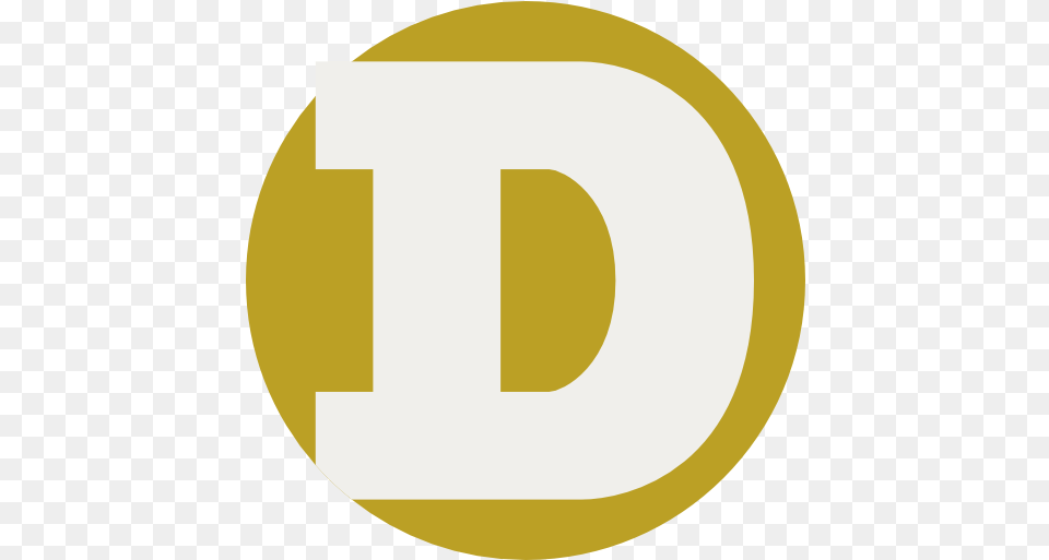 Dogecoin Logo Icons Circle, Number, Symbol, Text, Disk Free Transparent Png