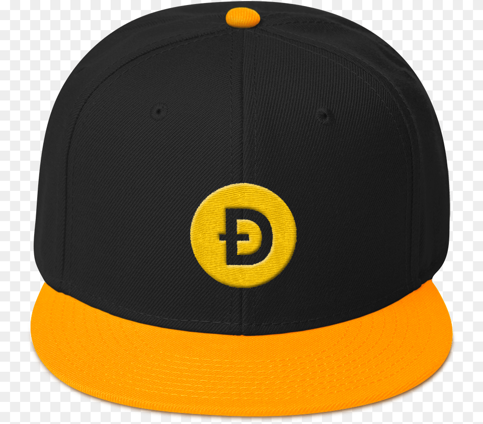 Dogecoin Logo Snapback Hat Cap Venezuela, Baseball Cap, Clothing Free Png Download