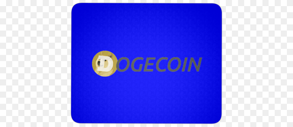 Dogecoin Mousepad Circle, Text Free Png Download