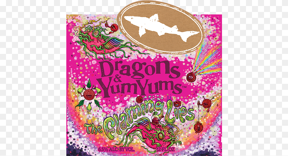 Dogfish Dragons Amp Yum Yum Flaming Lips, Advertisement, Poster, Art, Graphics Free Png