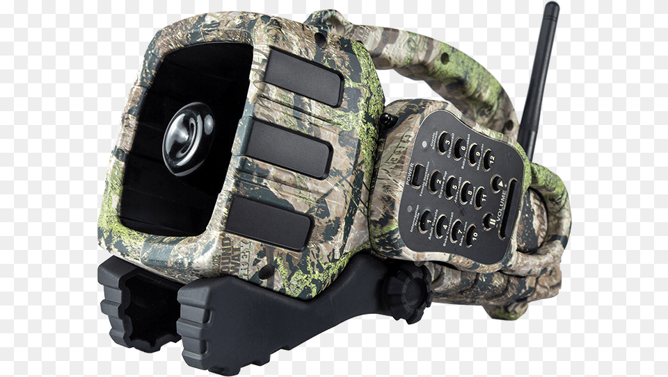 Dogg Trap Primos 3850 Dogg Trap Ground Swat Camo Horn Speaker, Clothing, Glove, Electronics, Phone Free Png