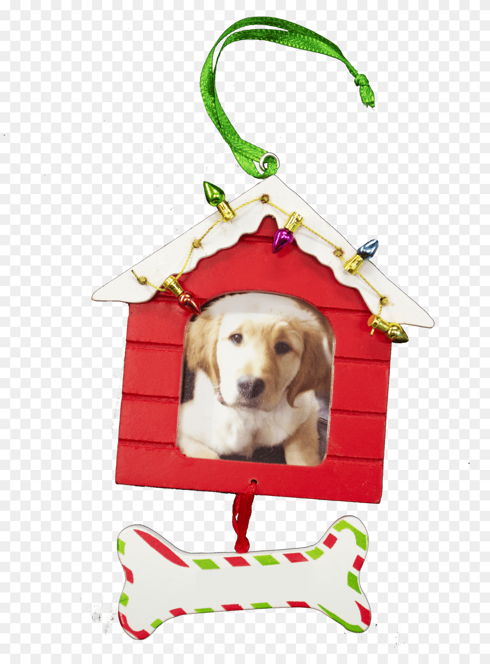 Doghouse Ornament Green Candy Cane Free Transparent Png