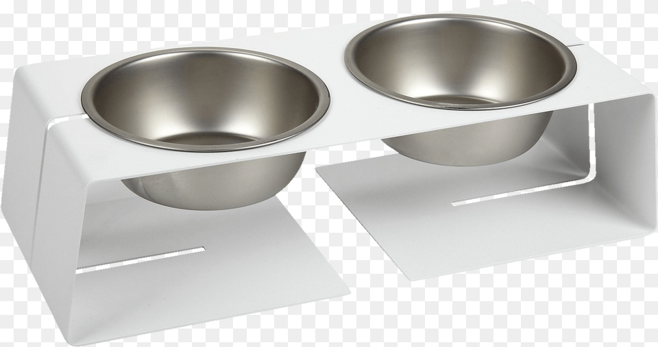 Dogleg Diner By Doca Pet White 0 Bread Pan, Bowl, Double Sink, Sink, Cup Free Png