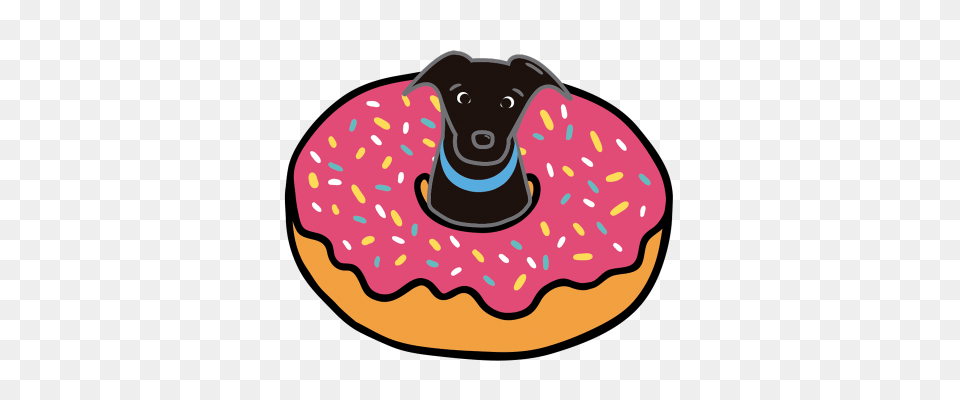 Dogs In Donuts, Food, Sweets, Cream, Dessert Png