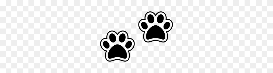 Dogs Pawprint Paws Dog Paw Animals Icon, Gray Free Png
