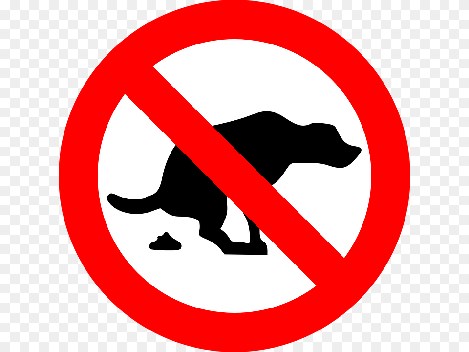 Dogs Prohibited Warning Crap Shit No Chlamydia Prevention, Sign, Symbol, Road Sign Free Png