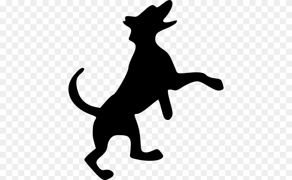 Dogs Vector Big Dog Dog Silhouette Clip Art, Animal, Kangaroo, Mammal Free Png Download