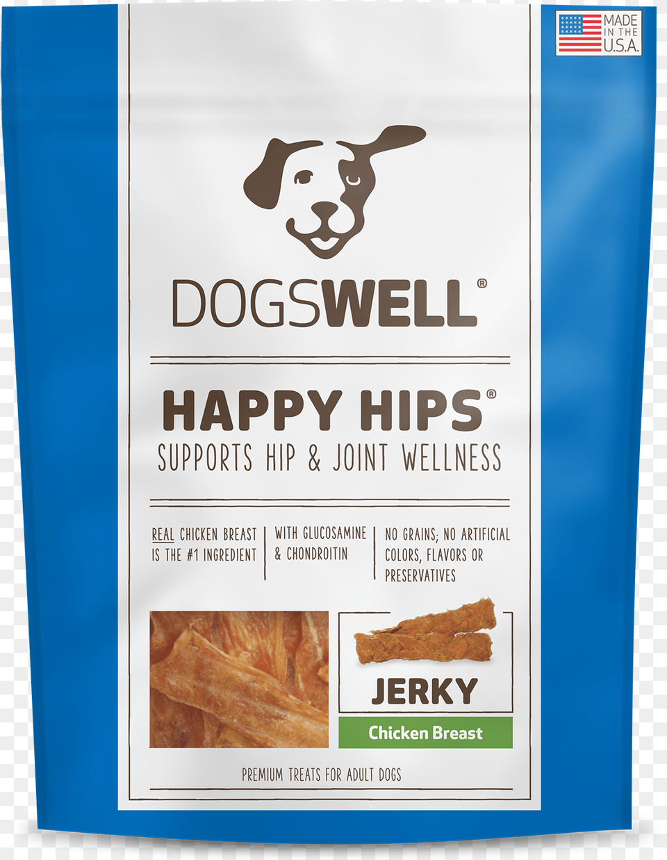 Dogswell Happy Hips Chicken Breast Jerky Dogswell, Advertisement, Poster, Food, Meat Png