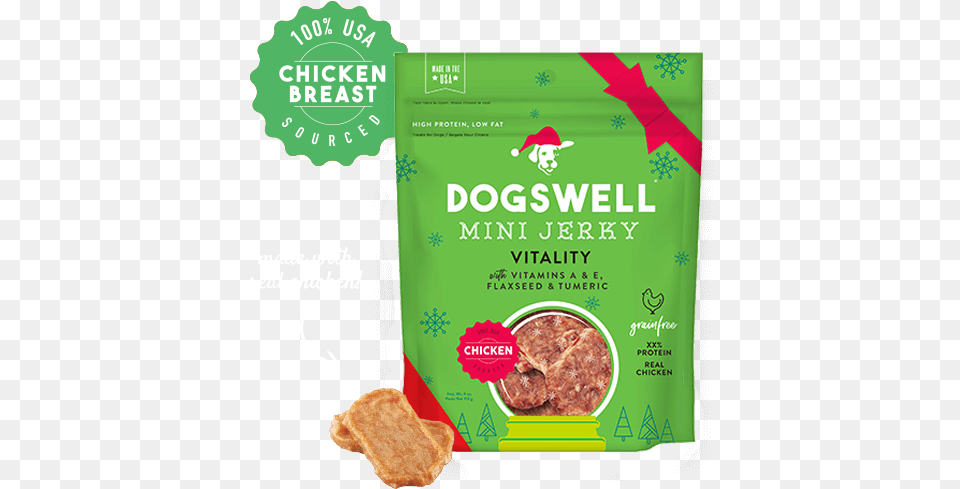 Dogswell Jerky, Bread, Food, Advertisement, Meat Free Png Download