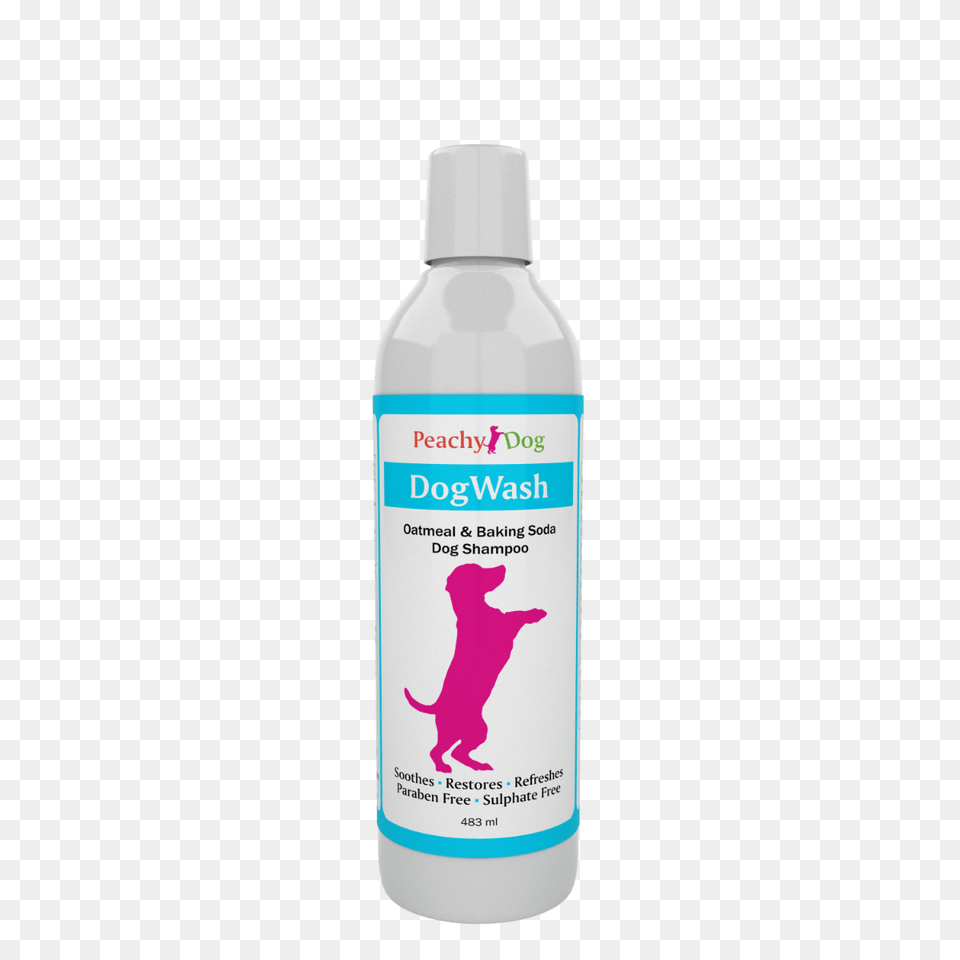 Dogwash Oatmeal Baking Soda Shampoo Peachydog, Bottle, Lotion Free Png