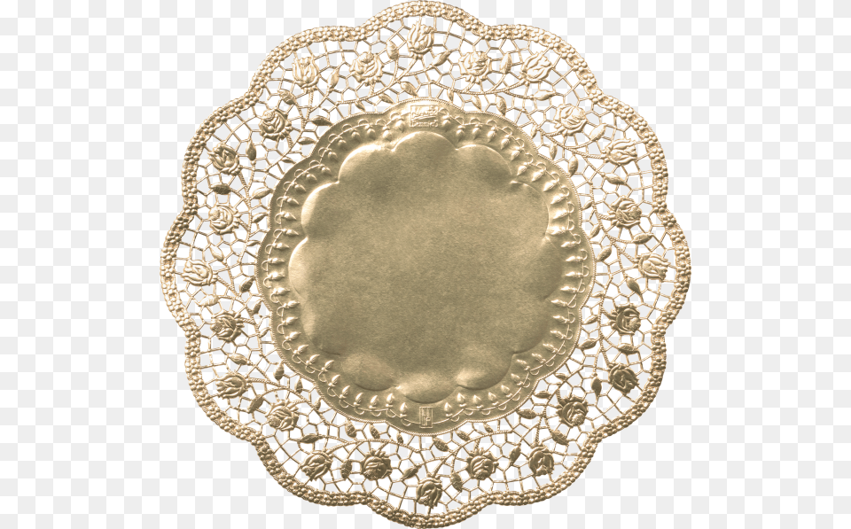 Doilies Gold 30cm Doily, Lace, Home Decor, Helmet, Head Free Png