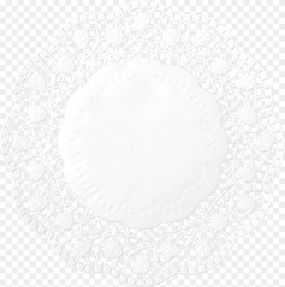 Doilies Rose White Free Png Download