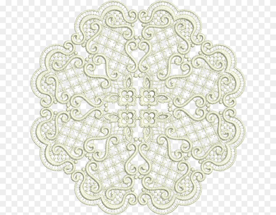 Doily, Lace, Crib, Furniture, Infant Bed Free Png Download