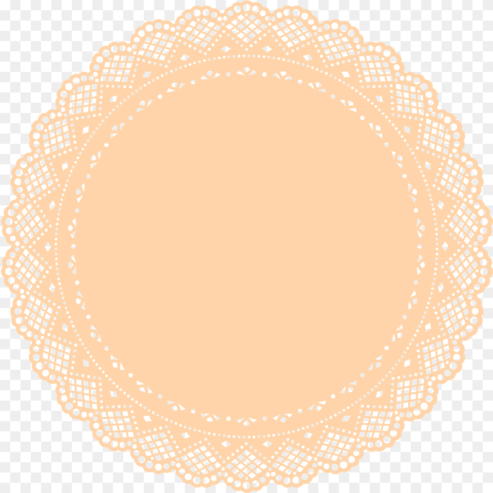 Doily Clipart, Oval, Lace Png