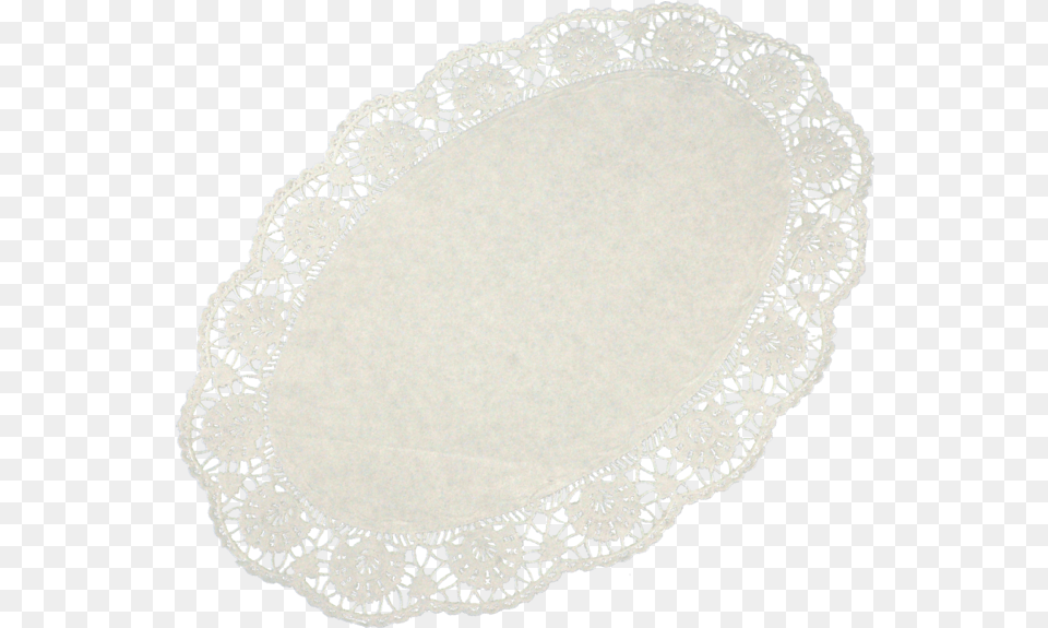 Doily Paper Placemat, Lace, Oval Png Image