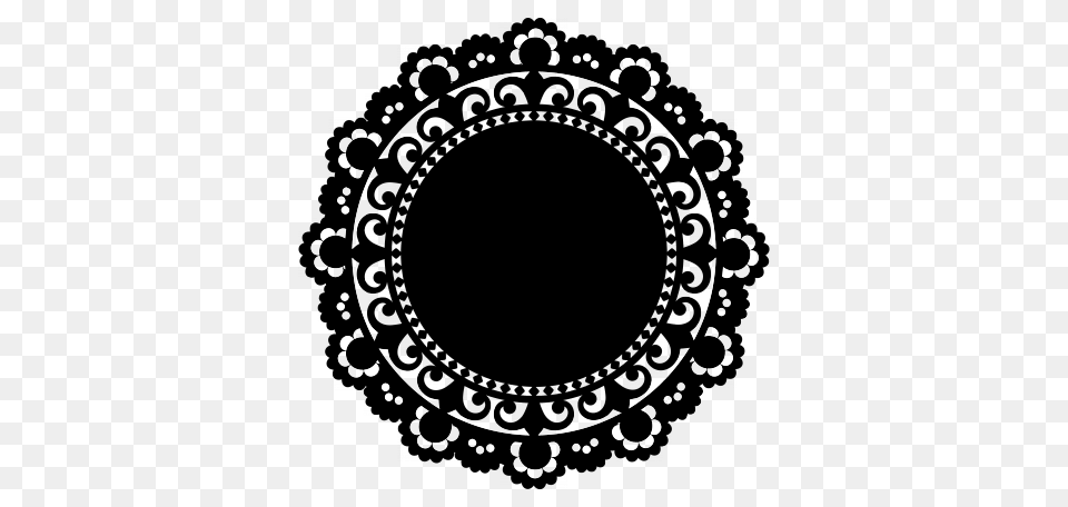 Doily Shape 1 By Marisa Lerin Blonda Vector, Home Decor, Oval Png Image