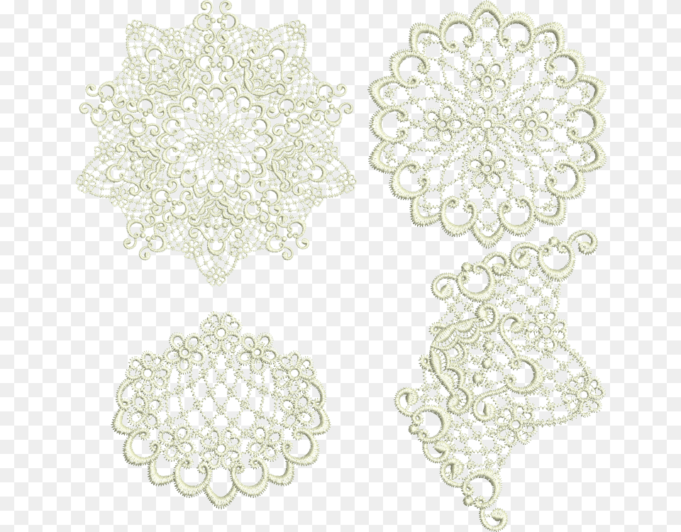 Doily Stencil, Lace, Pattern Free Transparent Png