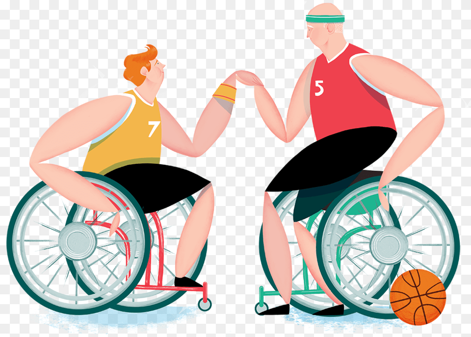 Doing Disability Differently Wheelchair Basketball Clipart Disability, Chair, Furniture, Wheel, Machine Free Png Download