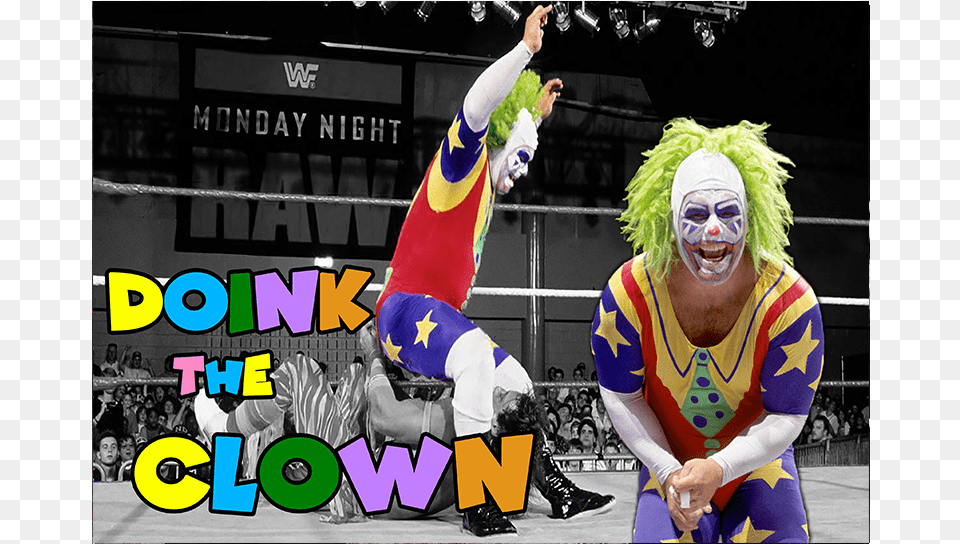 Doink The Clown, Adult, Female, Person, Woman Free Png