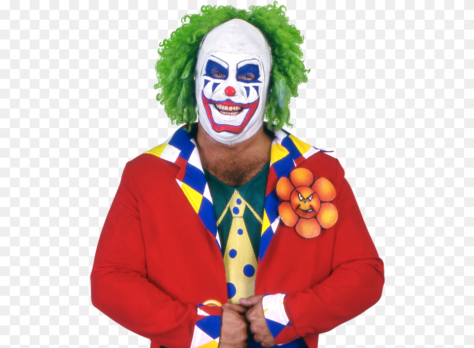 Doink The Clown Pro Doink The Clown, Adult, Male, Man, Person Png Image