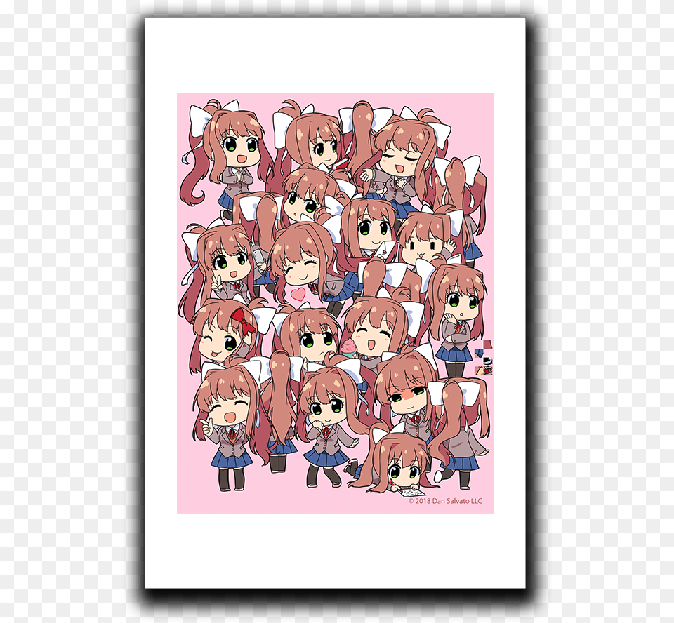 Doki Doki Literature Club, Book, Comics, Publication, Baby Free Transparent Png